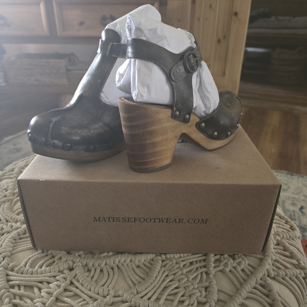 Matisse Clog Black Shoes